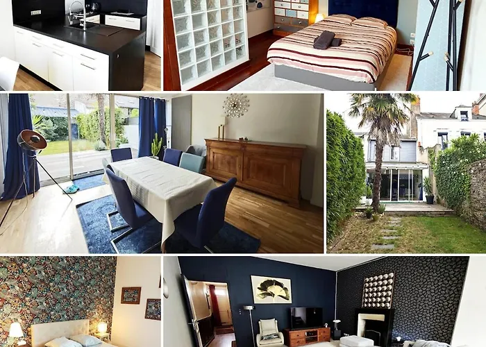 Ancevia, Maison Proche Gare Et Loire Avec Jardin Villa *